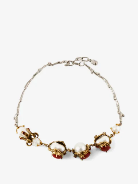 Marni pearl-embellished necklace