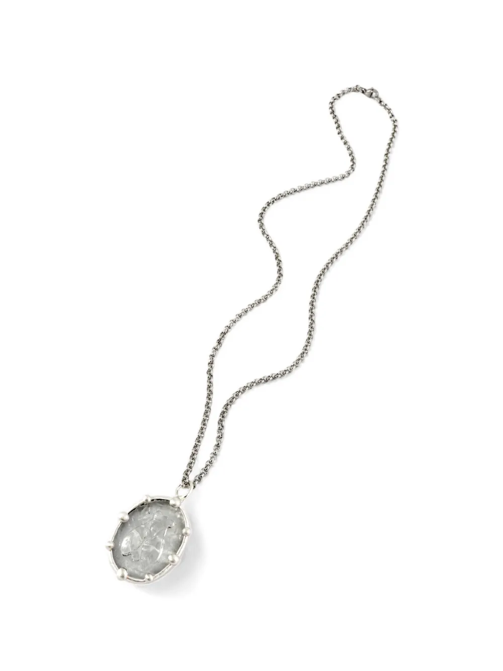  Poison Drop Lab Collar De Cadena - Plateado 