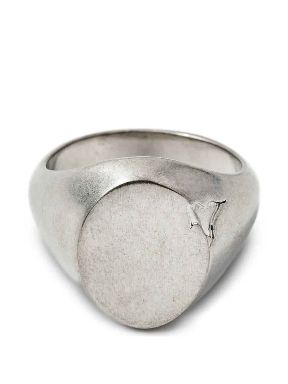MM6 Maison Margiela Signet ring - Argento