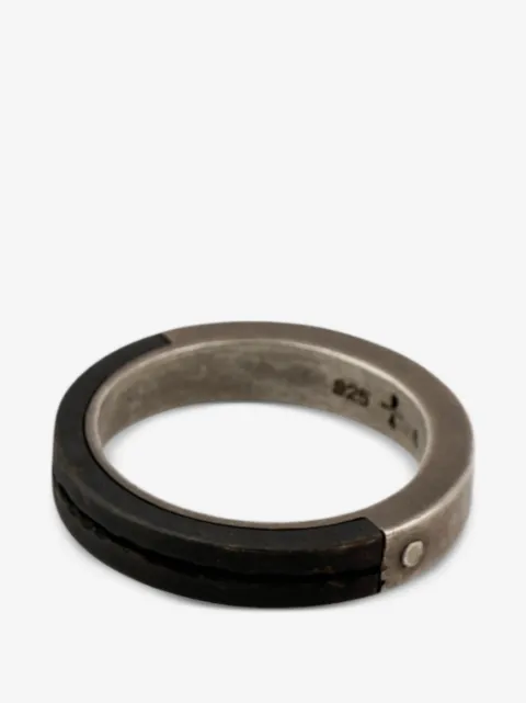 Parts of Four Sistema silver ring