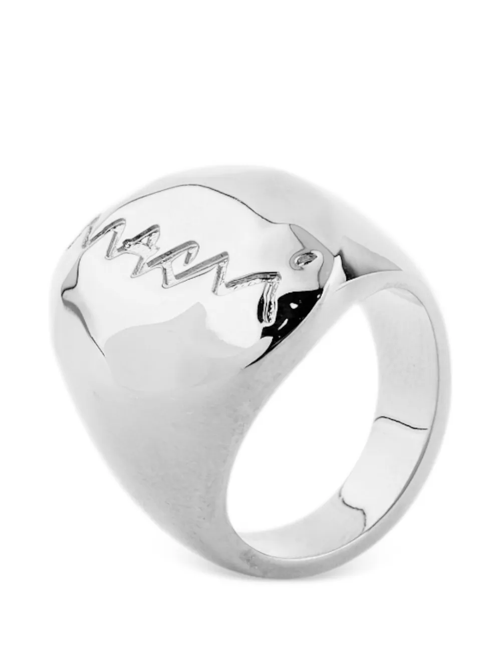  Marni Anillo De Sello - Plateado 