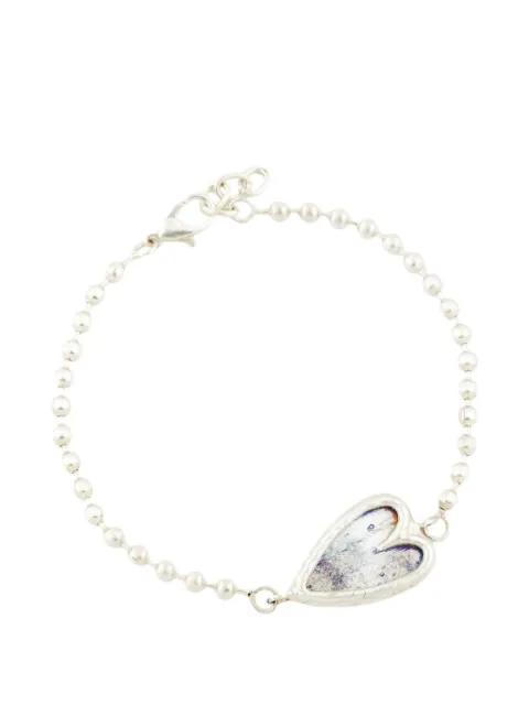 Poison Drop Lab heart-pendant chain bracelet