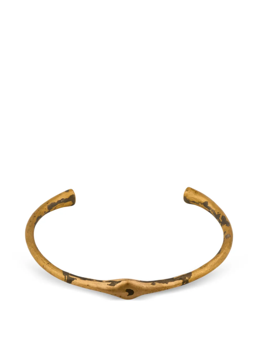 Parts Of Four Golden Choker Necklace