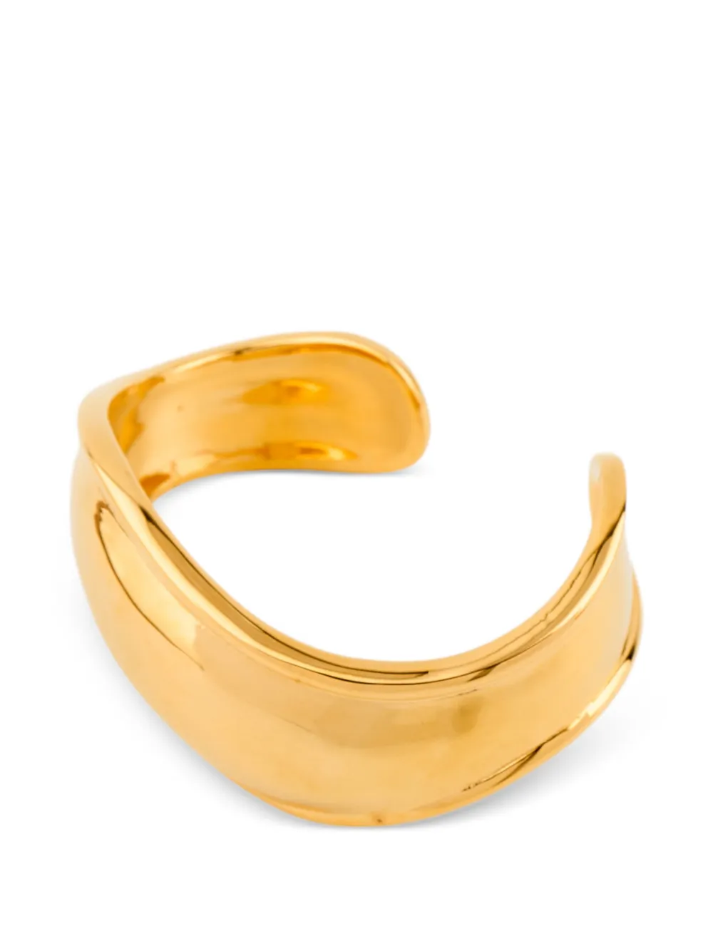 Ben-amun Curved Bangle In Brown