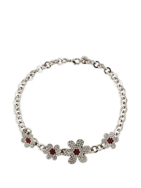 Marni flowers chain necklace