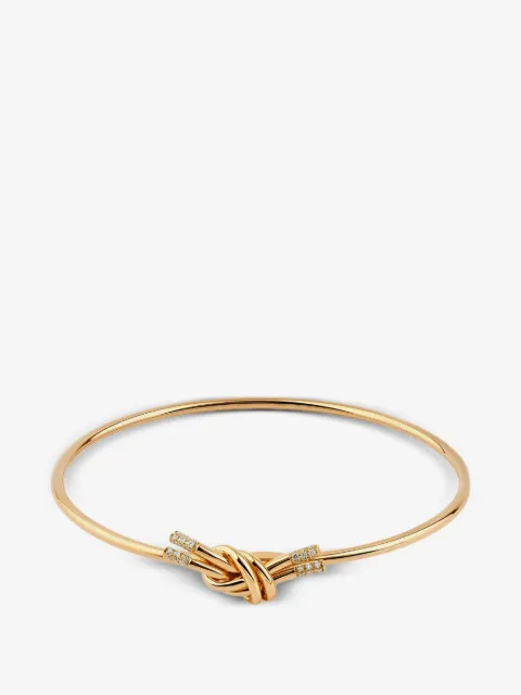 Noha Jewelery diamond knot bracelet