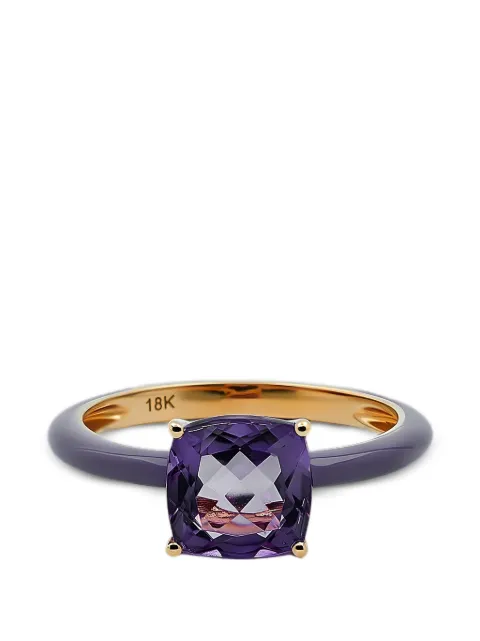 Herald Percy Diamonds Ring mit Amethyst