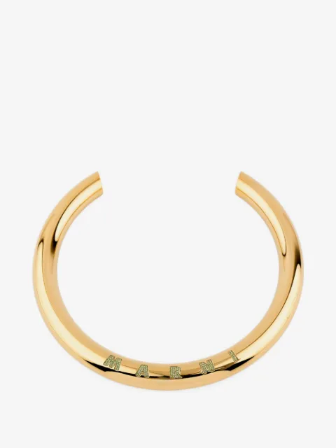 Marni crystals choker necklace