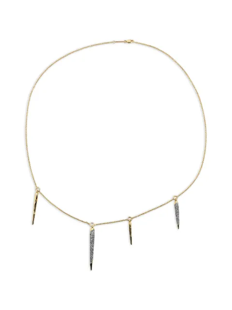 Alexis Bittar Solanales stationed spear crystal necklace