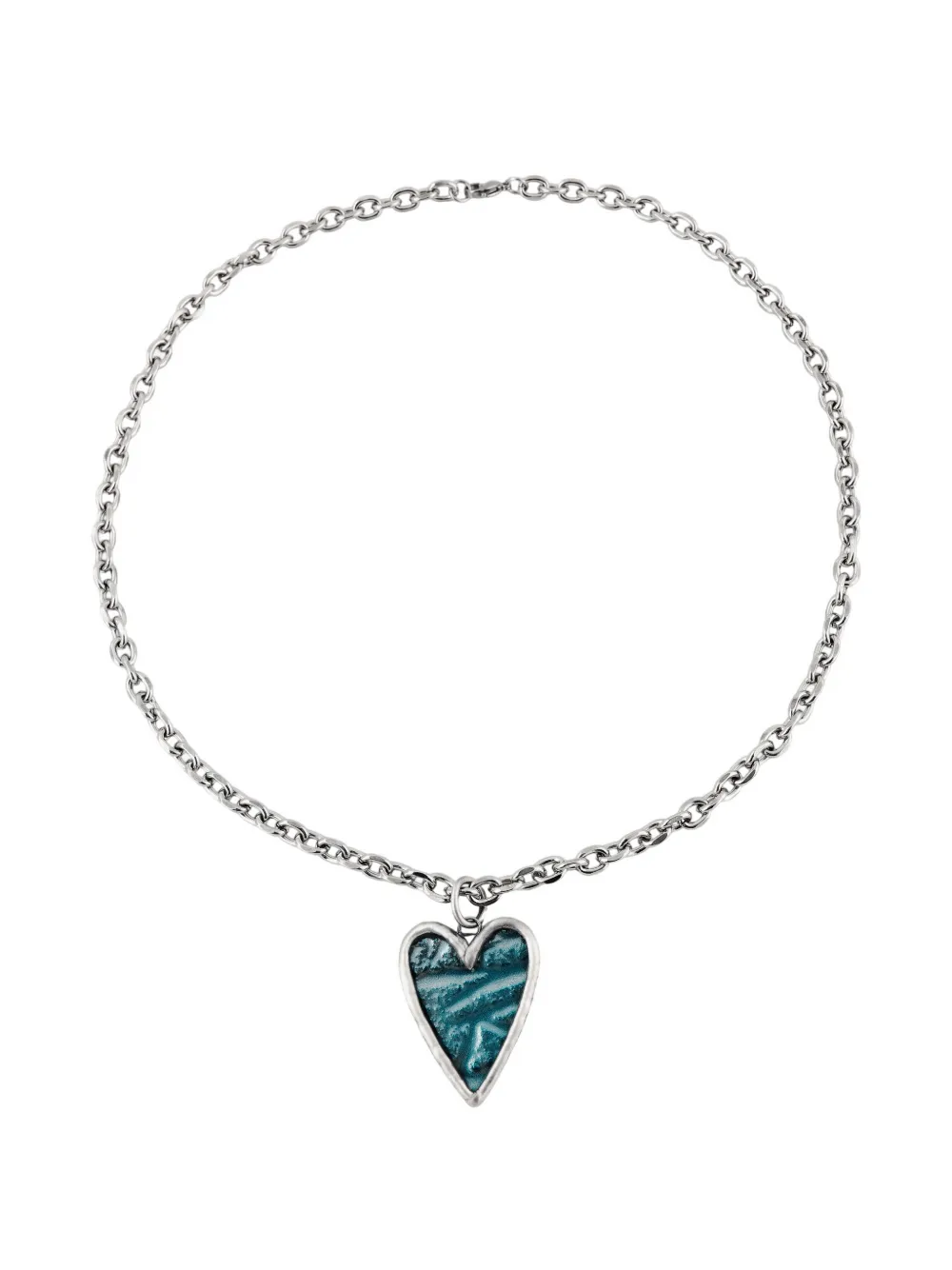 Poison Drop Lab Collana con pendente Icy Heart - Argento