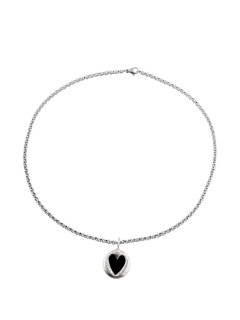 Poison Drop Lab heart-motif necklace