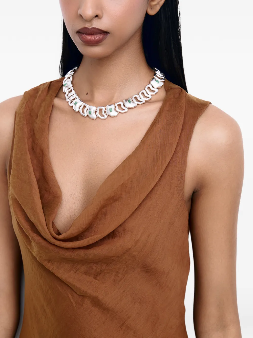 FENOMENA 시클로 기하학 디자인 네크리스 | 남성 | Image 2