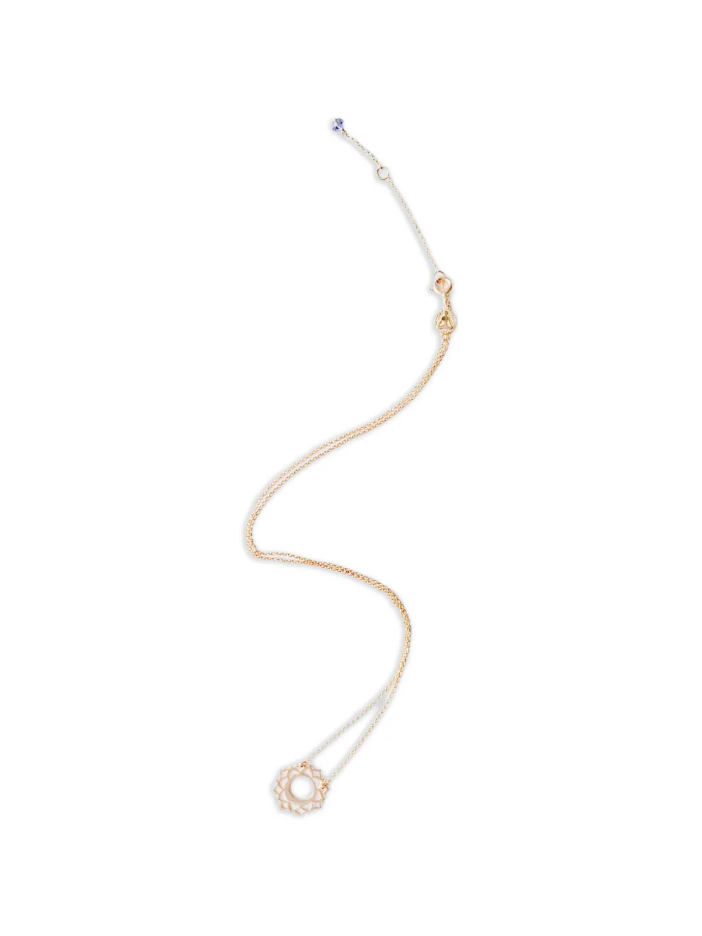 TinyOm collar Vishuddha | rosado | Image 1