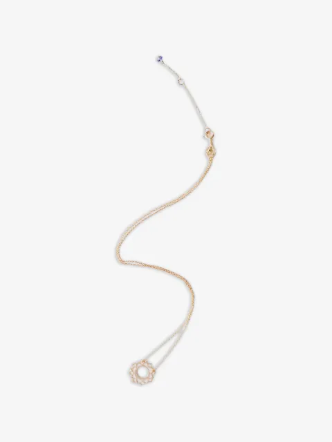TinyOm Vishuddha iolite necklace