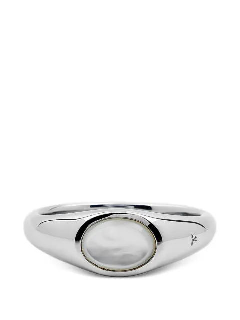 Tom Wood Joe's oval gemstone ring 