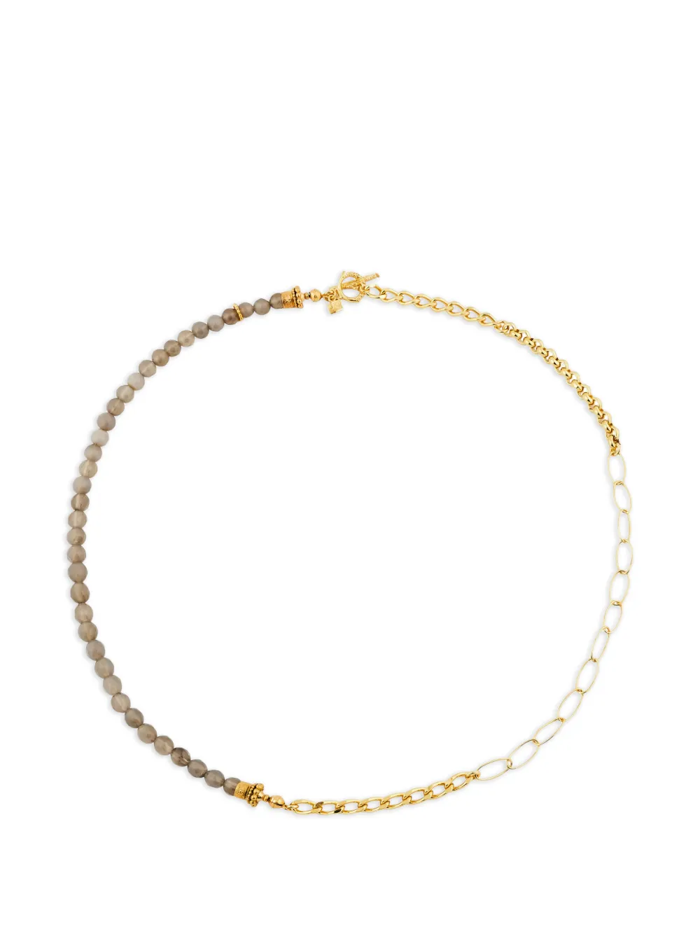 Gem Kingdom Agate Chain Necklace In Gold