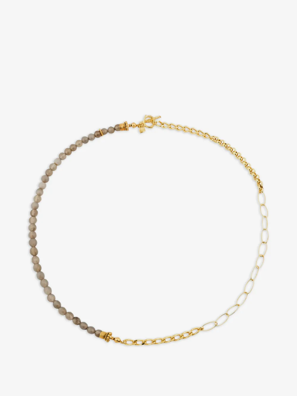 Gem Kingdom agate chain necklace | Gold | Image 1