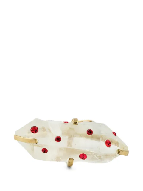 Marni quartz-embellished ring