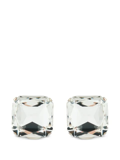 Moschino crystal earrings