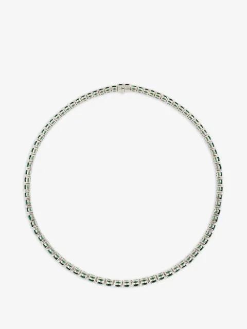 Holy Silver embellished necklace
