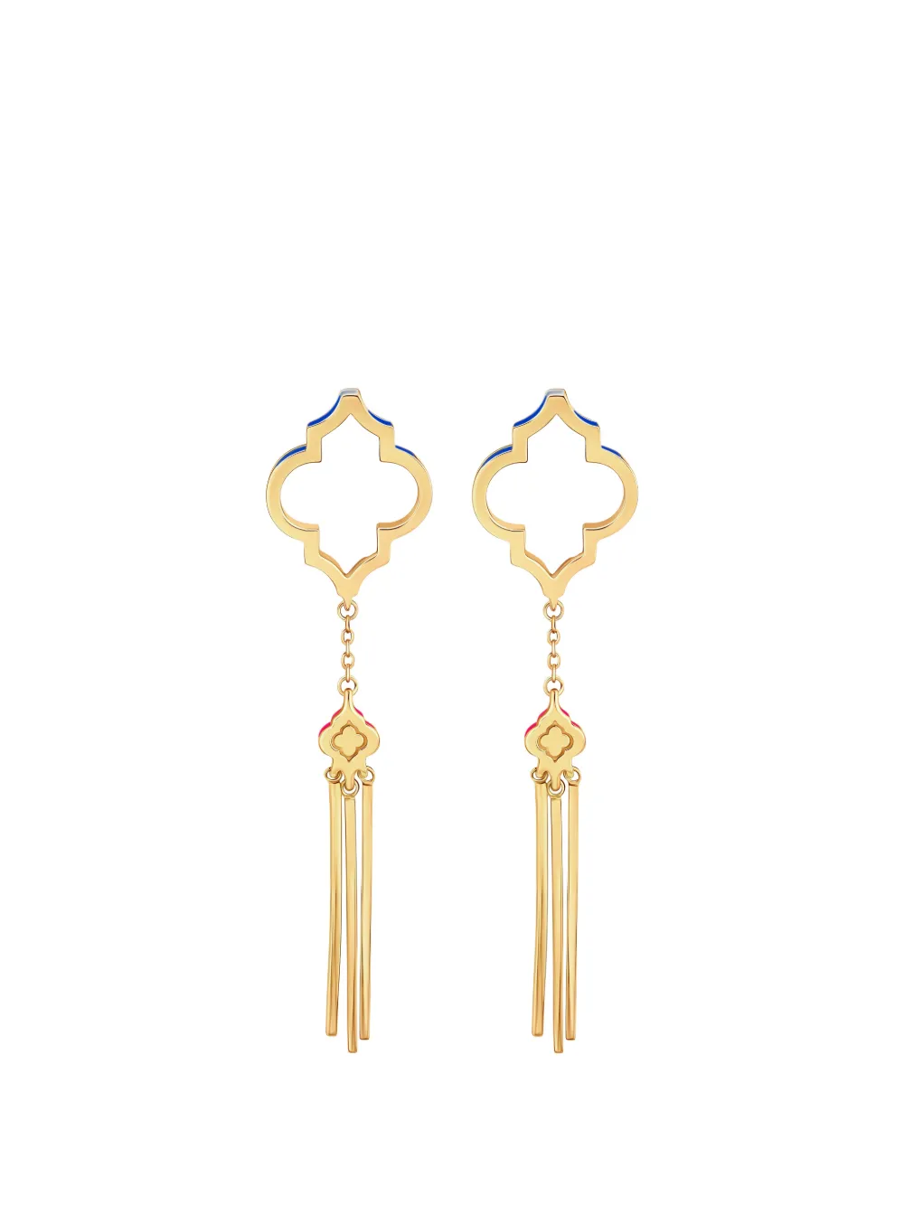 Luta Morocco enamel earrings