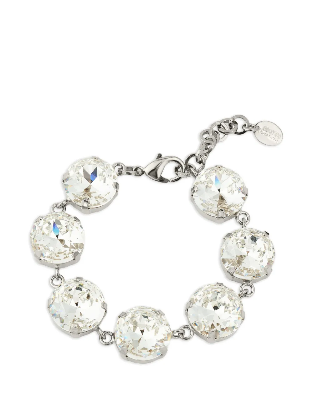 Moschino crystal bracelet - Argento