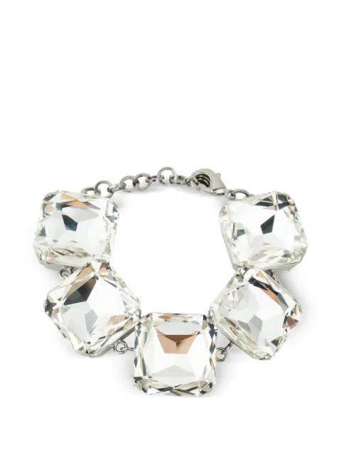 Moschino crystal-embellished bracelet