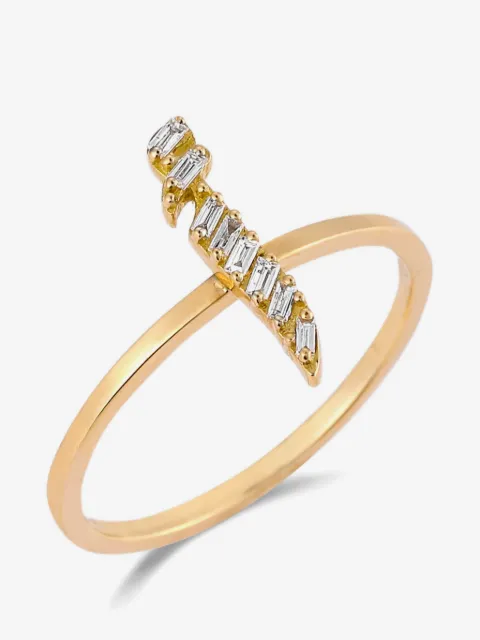 Bil Arabi anillo Oula con diamante