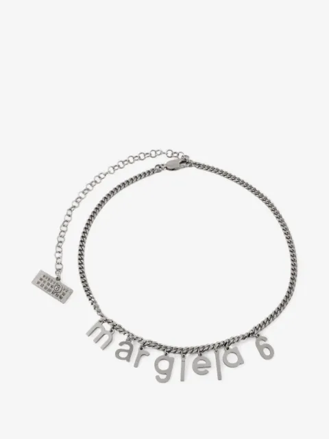 MM6 Maison Margiela letter-pendant necklace