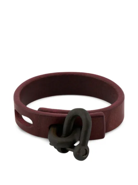 Parts of Four restraint charm leather bracelet