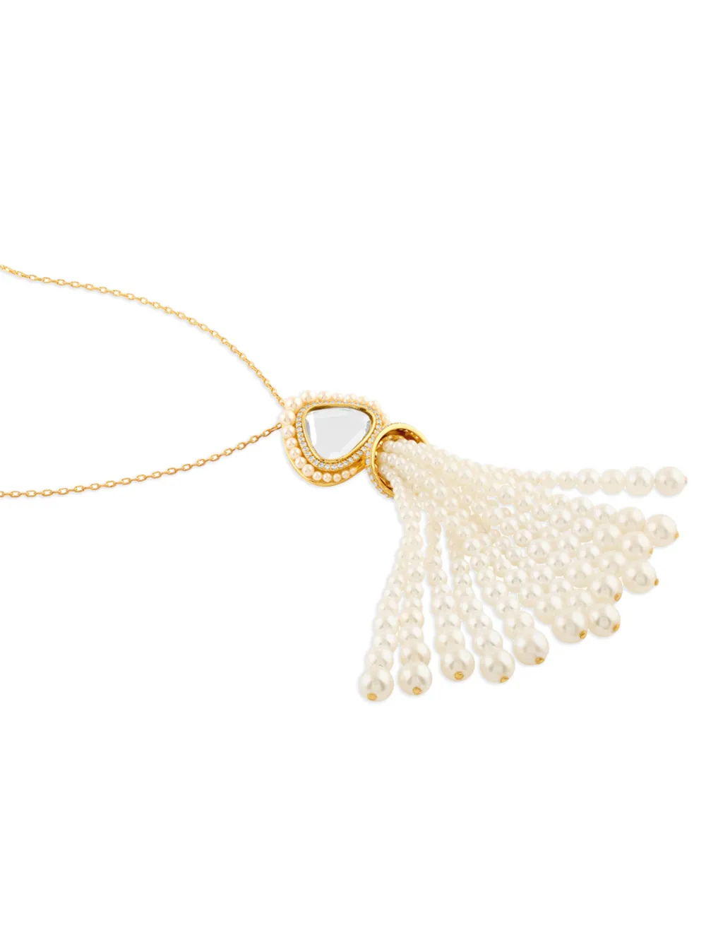  Isharya Collar Lucent Con Borla - Dorado 