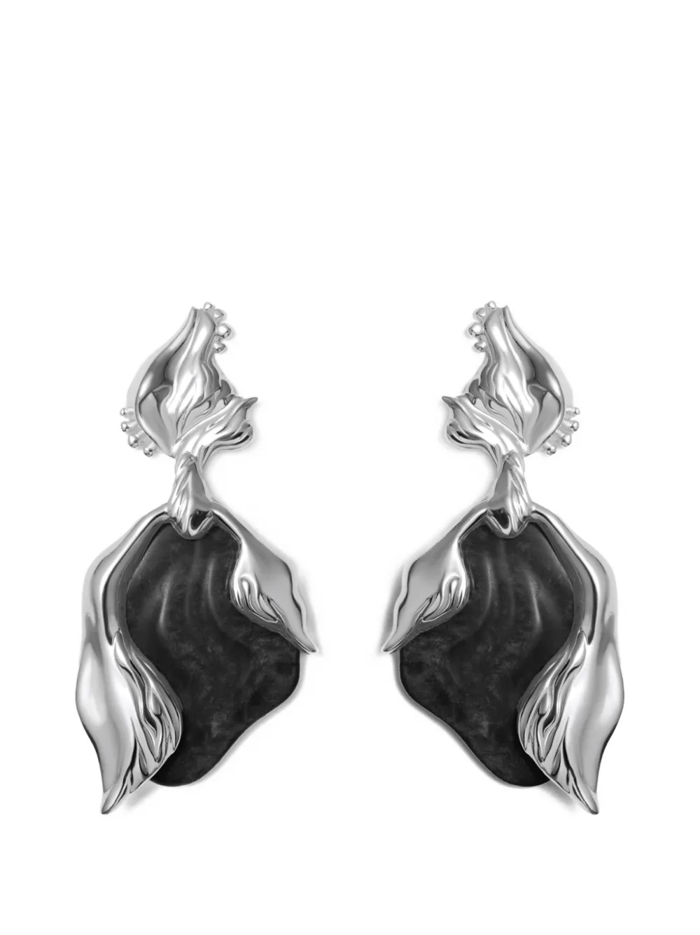 Jude Benhalim Lupa drop earrings - Argento