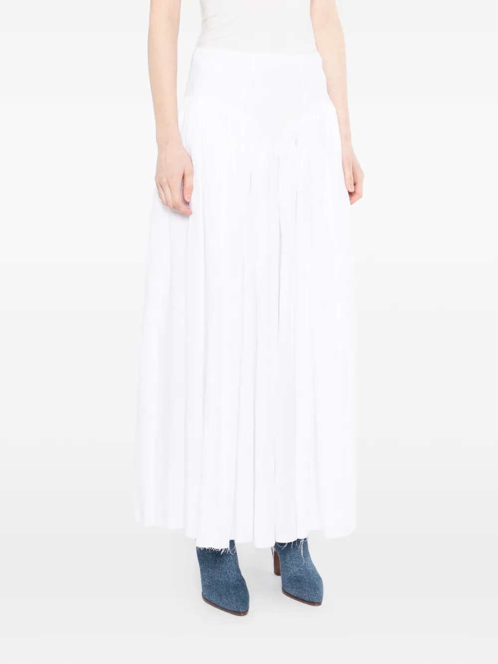 Gabriela Hearst Juniper rok Wit