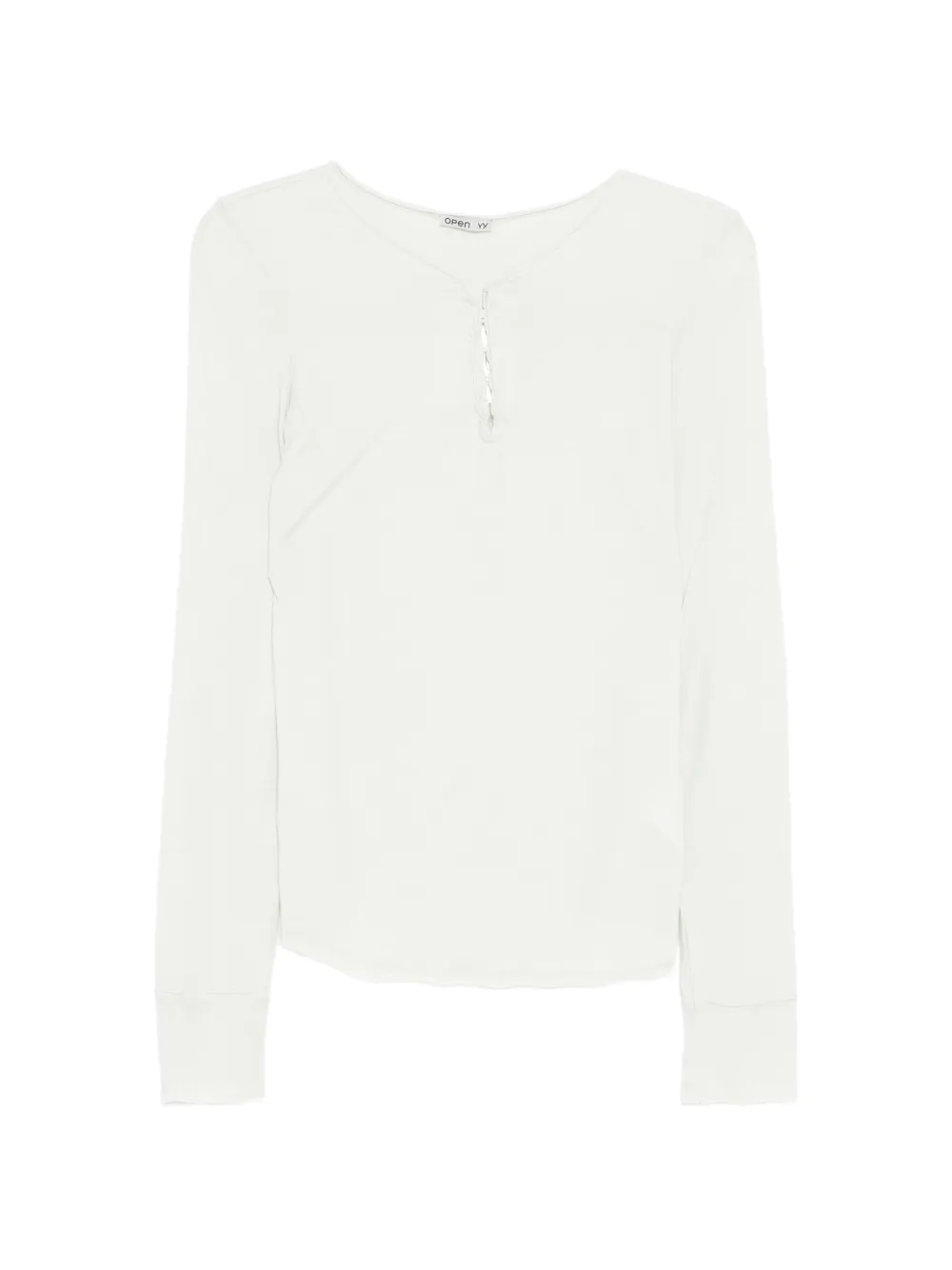 Open YY T-shirt con gancio - Verde