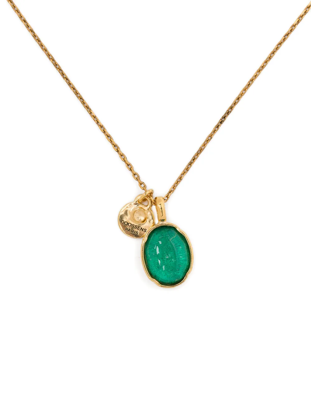  Goossens Collar Con Cabujones - Dorado 