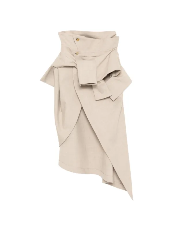 A.W.A.K.E. Mode Asymmetric Skirt in Neutrals