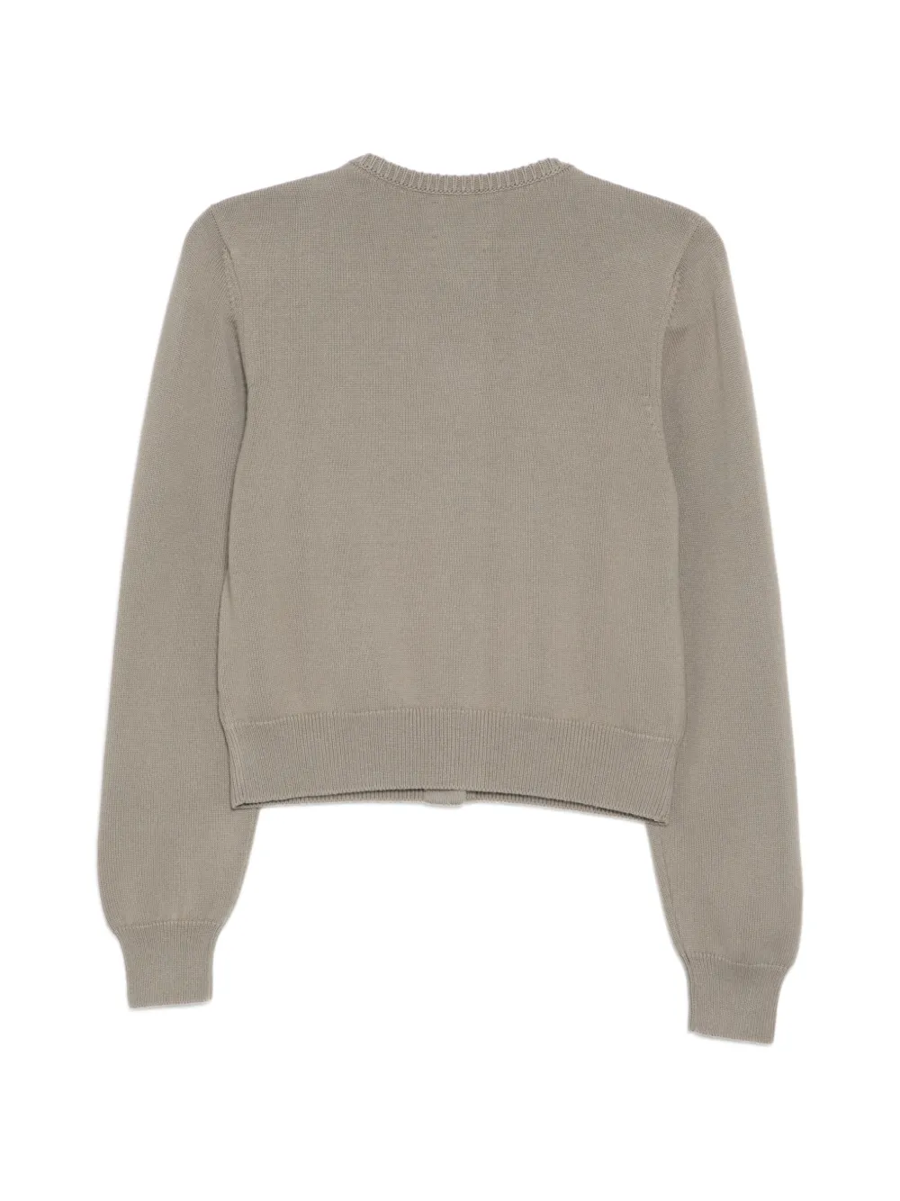  Barrie Cotton And Cashmere Jewelled Button Cardigan - Neutrals 
