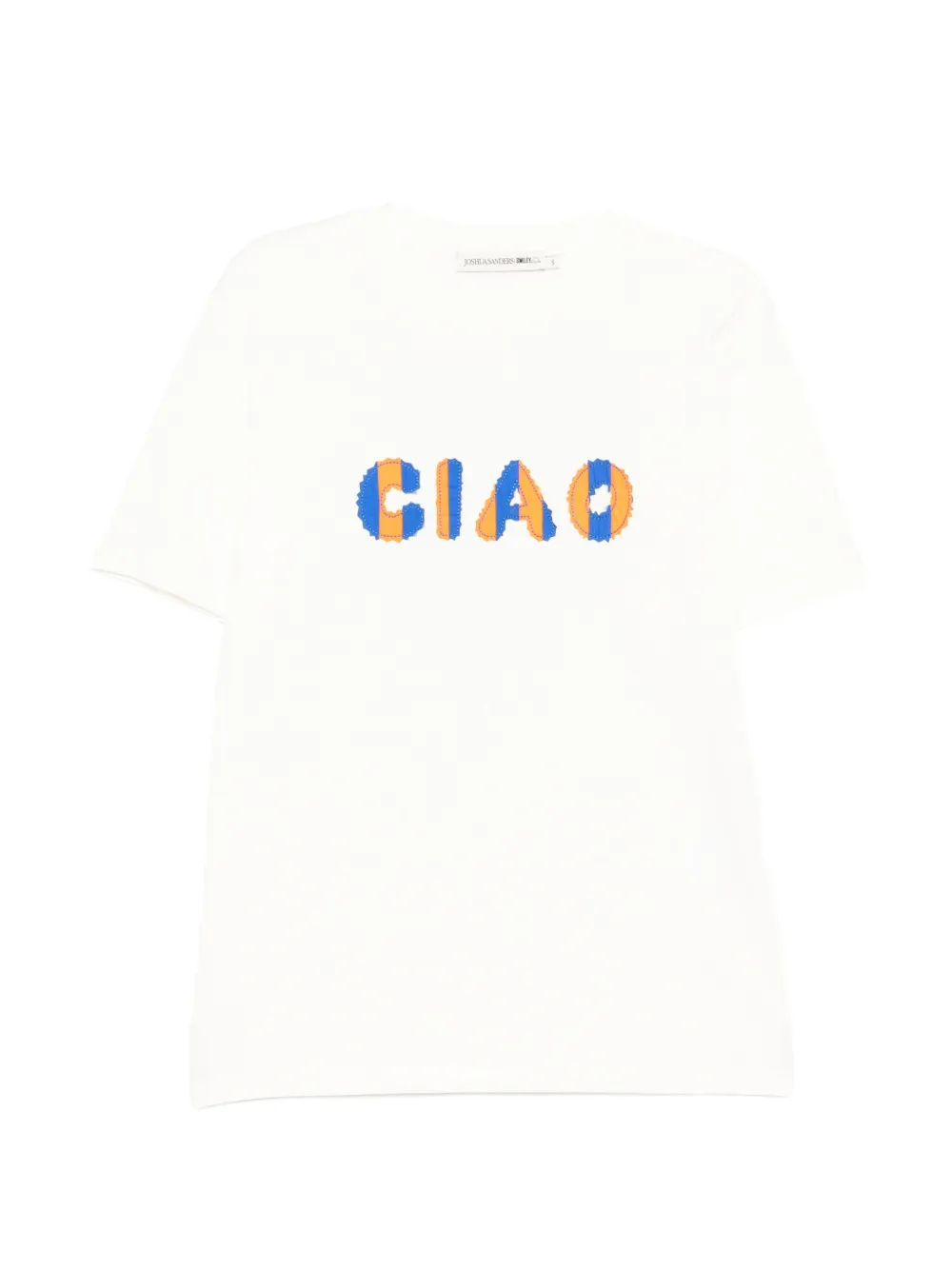 Joshua Sanders T-shirt Ciao - Bianco