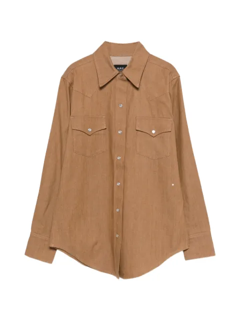 A.P.C. western shirt