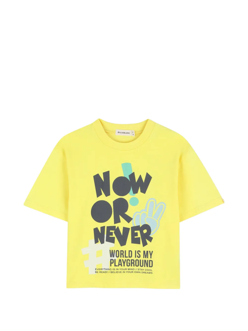 Billieblush short-sleeved T-shirt - Giallo