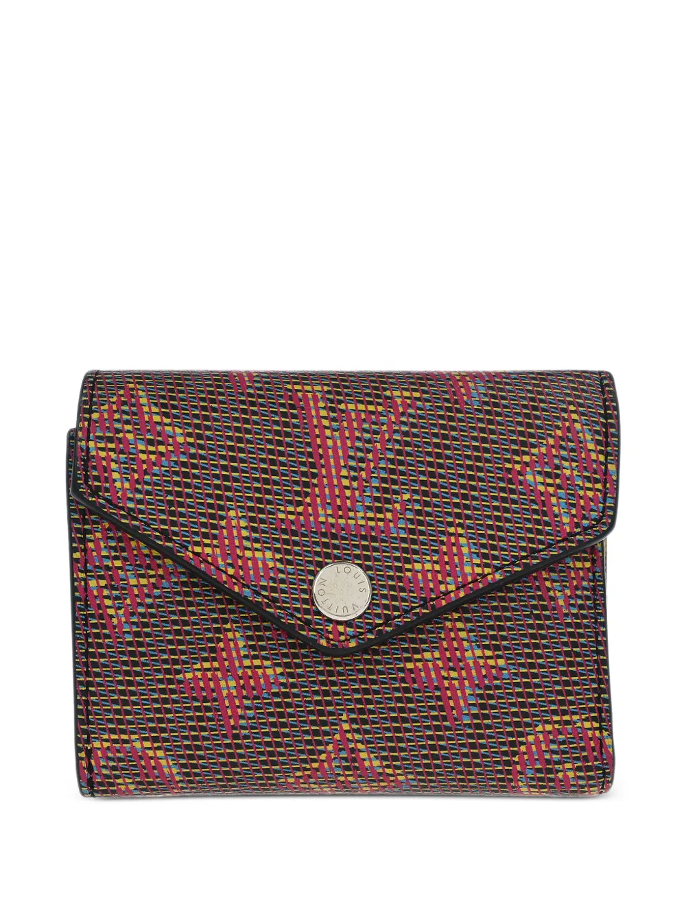 Louis Vuitton Pre-Owned Portafoglio a fantasia 2016 - Nero