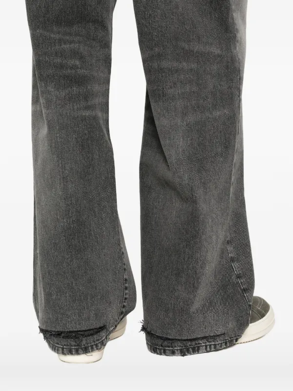 R13 Frayed Jeans | Black | FARFETCH CA