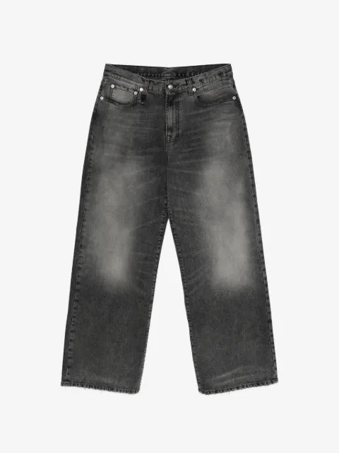 R13 frayed jeans