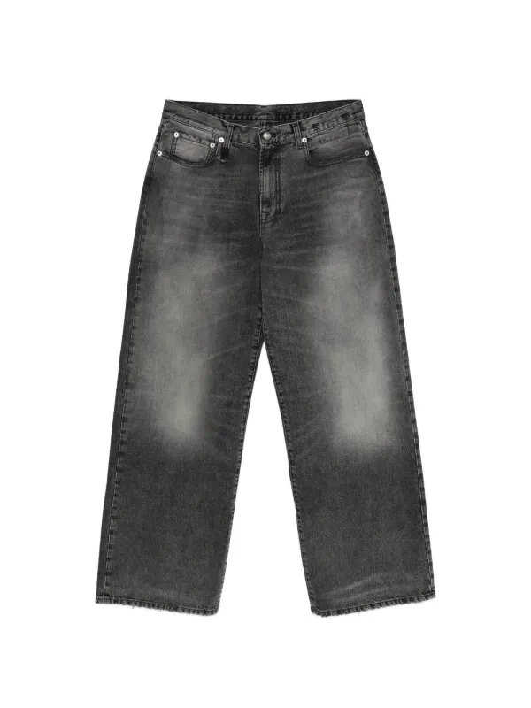 R13 Frayed Jeans | Black | FARFETCH CA