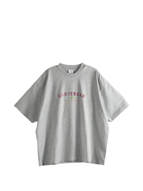 VETEMENTS raw-hem T-shirt