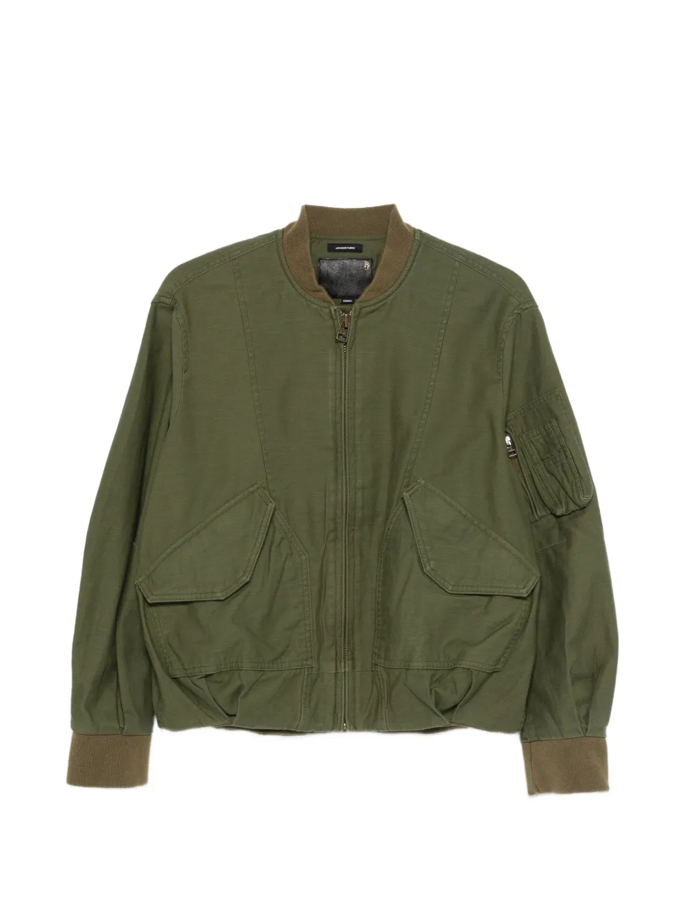 R13 Bubble pocket bomber jacket - Verde