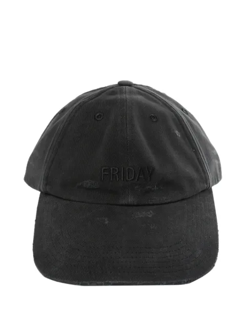 VETEMENTS text-motif baseball cap