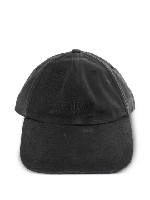 VETEMENTS text-motif baseball cap