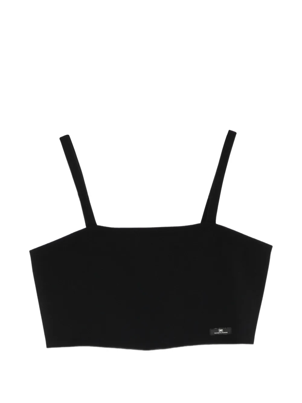 Elisabetta Franchi La Mia Bambina logo-patch top - Nero