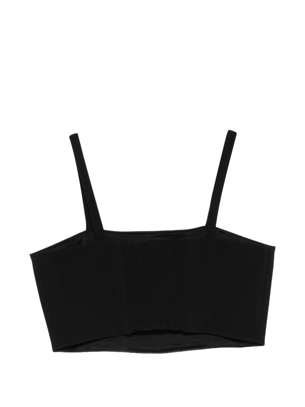  Elisabetta Franchi La Mia Bambina Logo-patch Top - Black 